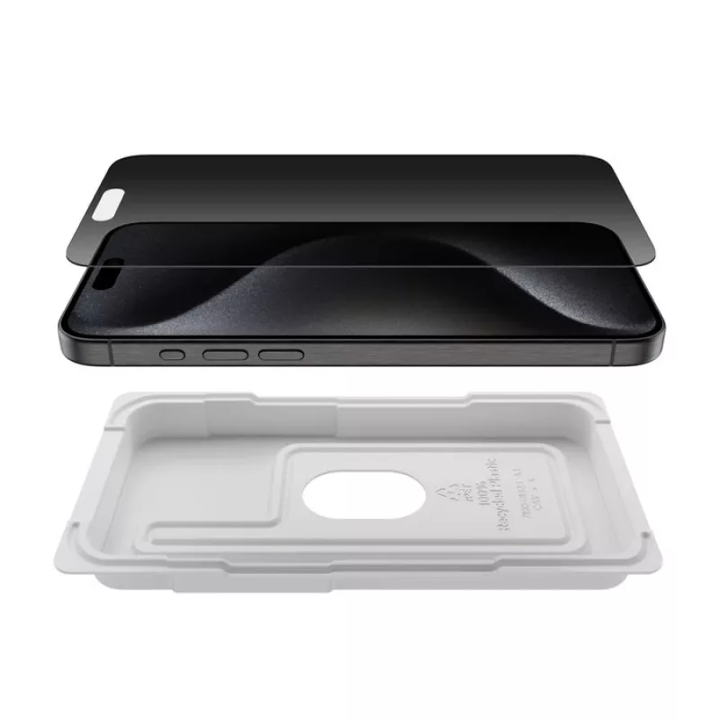 Ekrano apsauga Belkin ScreenForce Apple iPhone 16 Pro Antibakterinė Smūgiams Atspari Subraižymams