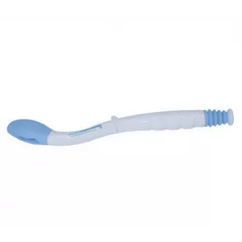 Nešiojamasis intymios higienos prietaisas SUNDO 60336 Easywipe — 410 mm, baltas, sulankstomas asmeninės higienos instrumentas
