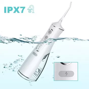 Water Flosser Extralink L8 Juodas 2000mAh IPX7 burnos irigatorius