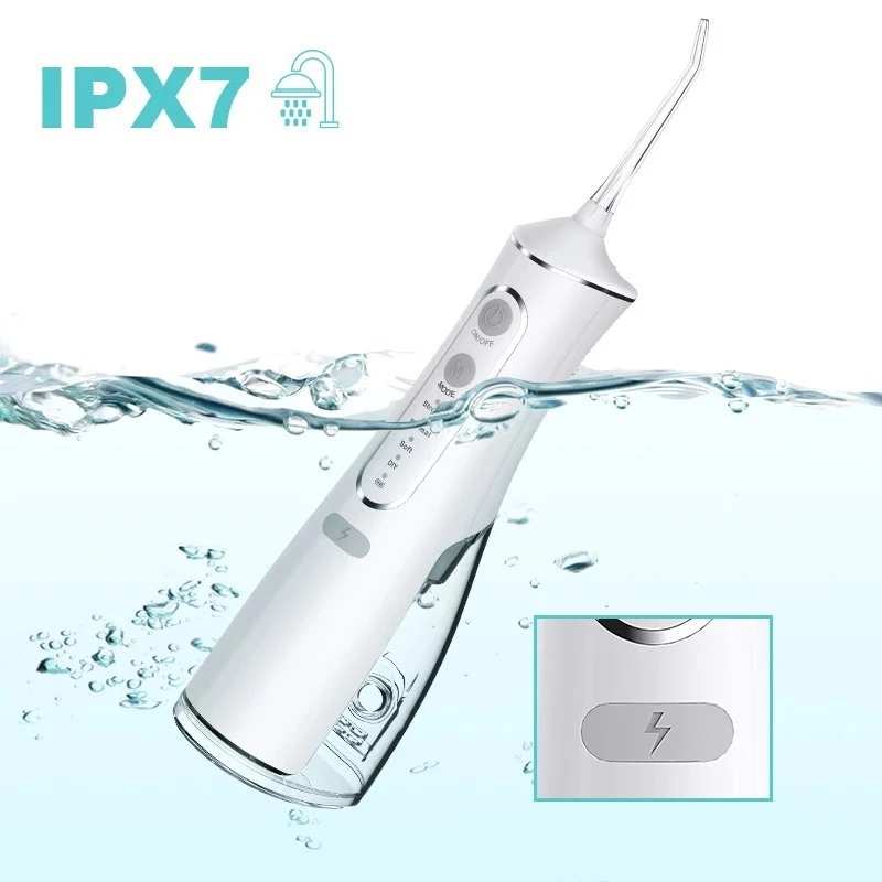 Water Flosser Extralink L8 Juodas 2000mAh IPX7 burnos irigatorius
