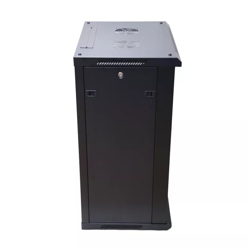 Prie sienos montuojama spinta Extralink Extralink Rackmount cabinet 15U 600x600 juoda