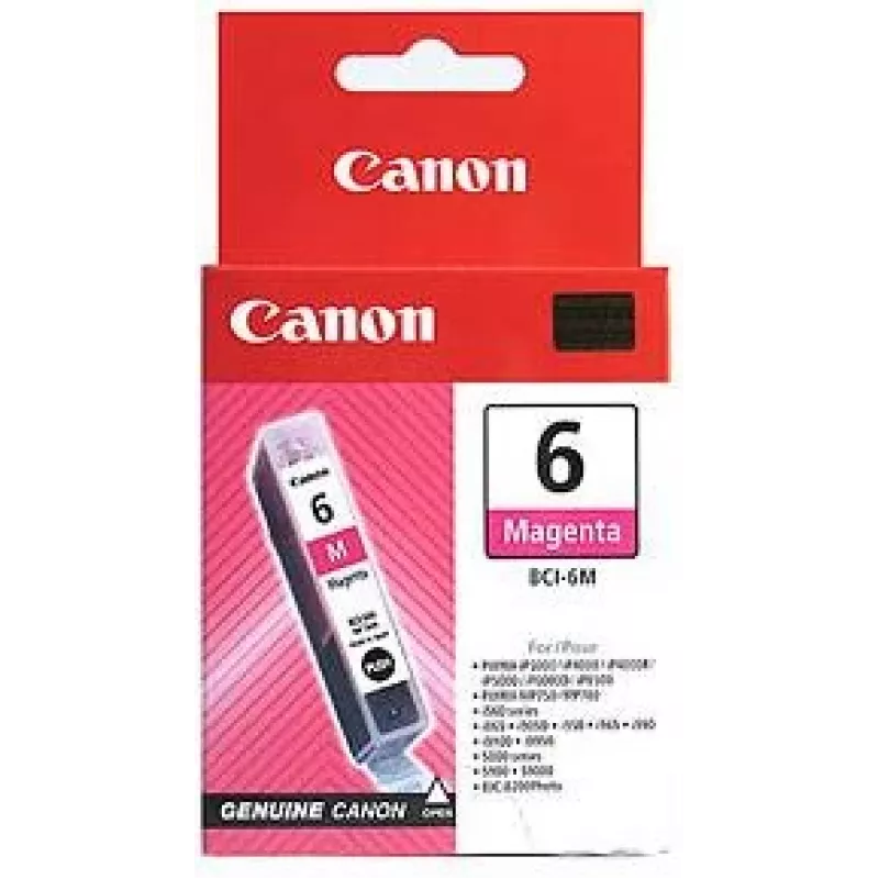 Canon BCI-6M rašalo kasetė 1 vnt. Originali Purpurinė