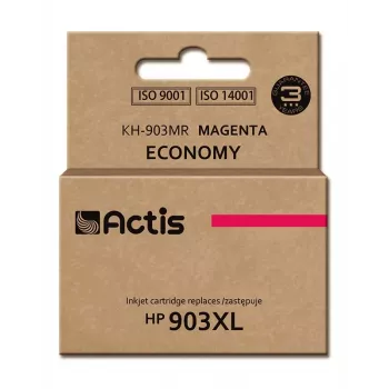 Actis KH-903MR rašalas (pakaitalas HP 903XL T6M07AE; Standartinis; 12 ml; purpurinis) - Naujas lustas