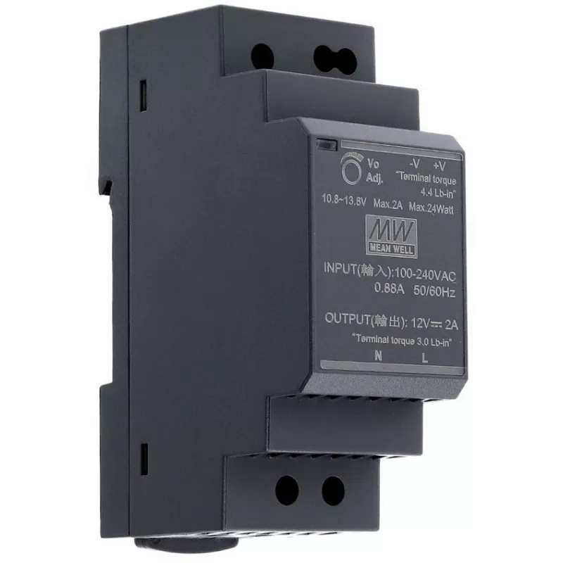 Įtampos transformatorius MEAN WELL HDR-30-12 12V 30W