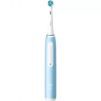 Oral-B Braun iO Series 3N suaugusiųjų vibracinis dantų šepetėlis, šviesiai mėlynas, baltas