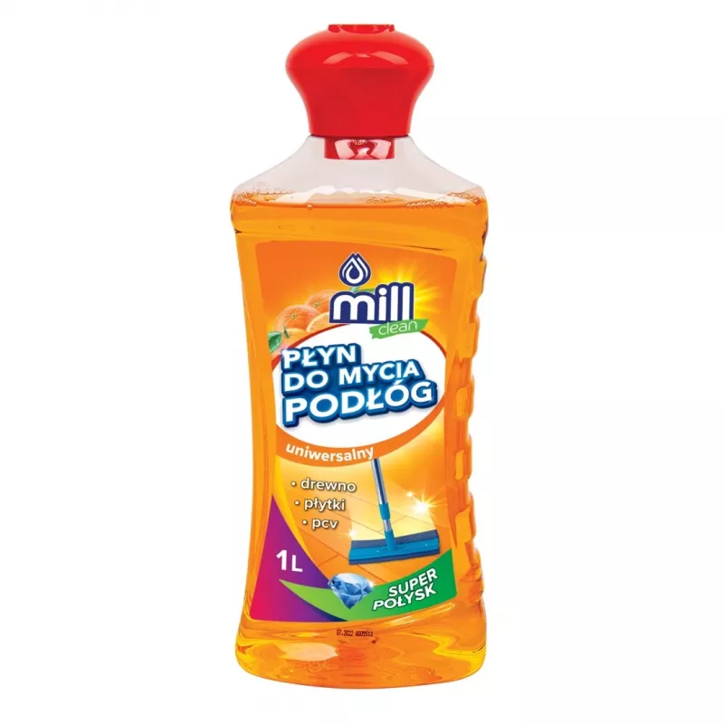 Grindų valymo skystis Mill Clean Oranžinė 1 L - Mill 1L grindų valiklis (apelsinų kvapas)