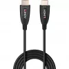 Lindy 20 m hibridinis šviesolaidinis HDMI 8K60 kabelis