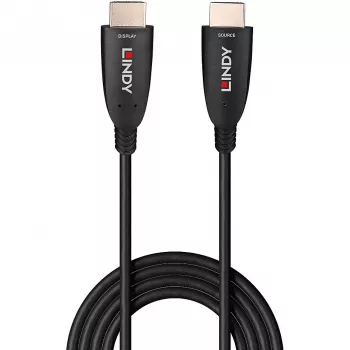 Lindy 20 m hibridinis šviesolaidinis HDMI 8K60 kabelis