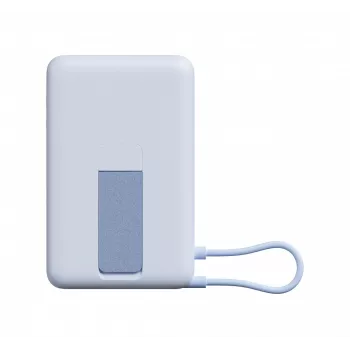 Išorinė baterija Xiaomi BHR08PCGL 5900 mAh Li‑Ion su belaidžiu įkrovimu, USB‑C, mėlyna