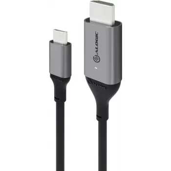 ALOGIC Ultra - Video- / Audiokabel - USB-C männlich zu HDMI männlich - 2,0m - abgeschirmt - Space-grau - 4K Unterstützung (ULCHD02-SGR)