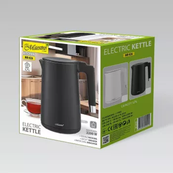 1,7 l elektrinis virdulys MR-026-Juoda MAESTRO