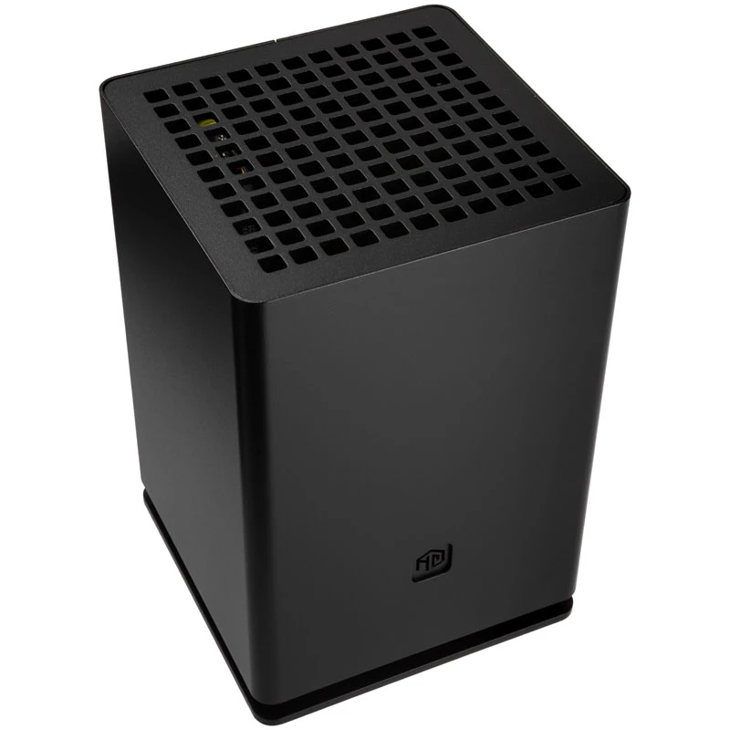 Kompiuterio korpusas HGC Osmi 3.1 Mini-ITX korpusas - juodas