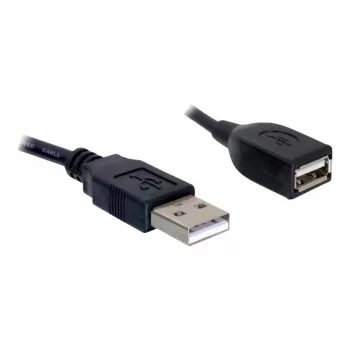 USB 2.0 ilginimo laidas DeLOCK 82457 0,15 m juodas
