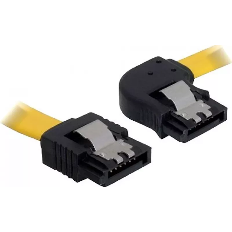 SATA kabelis DeLOCK 82496 30 cm geltonas