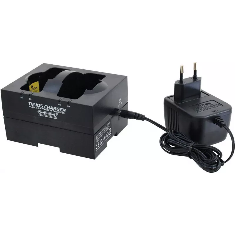Įkrovimo stotelė Omnitronic TM-105, skirta 13107987 modeliui, kelių įrenginių įkrovimo stotelė