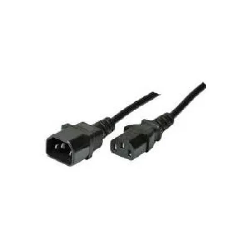 Laidas ShiverPeaks 2,0 m C13 – C14 Juodas 2 m C14 jungtis C13 jungtis