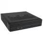 Akasa Cypher MX3 - Mini bokštas - PC - SGCC - Juodas - Plonas Mini-ITX - Kietasis diskas - Maitinimas (A-ITX38U3-M1B)