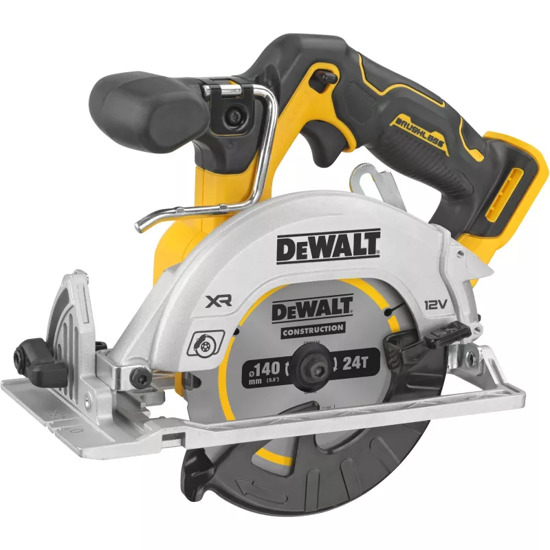 DeWALT DCS512NT 12V belaidis diskinis pjūklas, 140 mm, tik įrankis