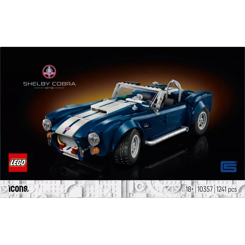 Bricks Icons 10357 Shelby Cobra 427 S/C