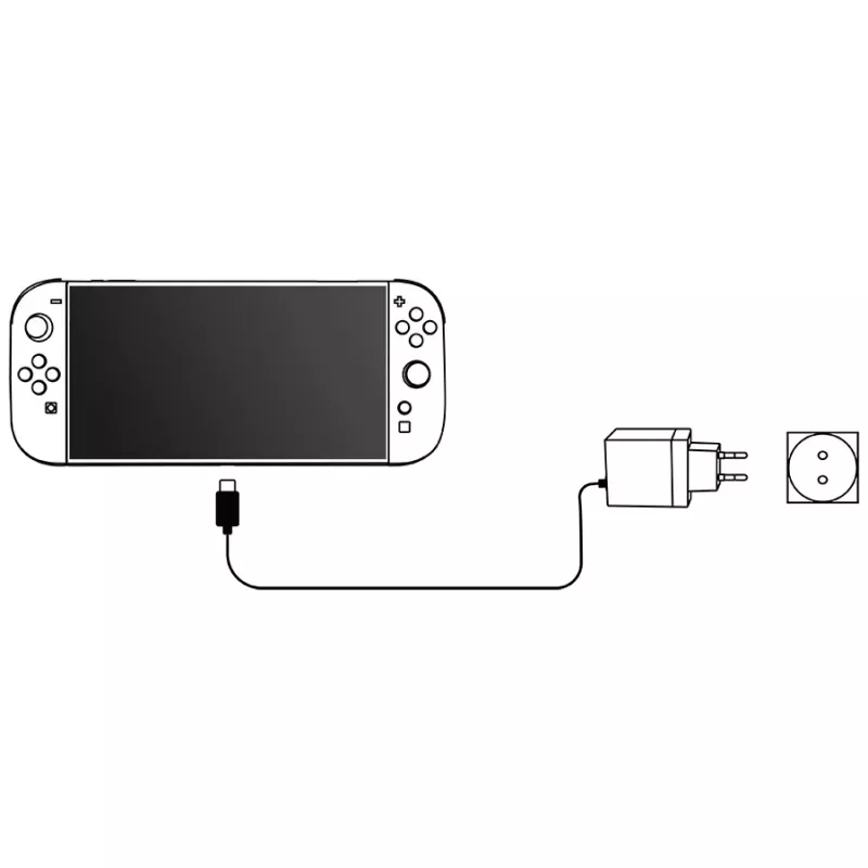 Maitinimo adapteris SUBSONIC SA5713, skirtas Switch 1/2, 15 V 2,5 A