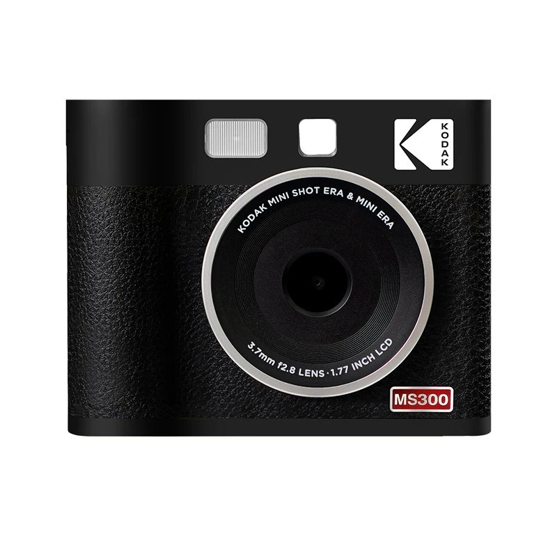 Momentinė kamera Kodak Mini Shot 3 Era — juoda, 4Pass spausdinimo technologija