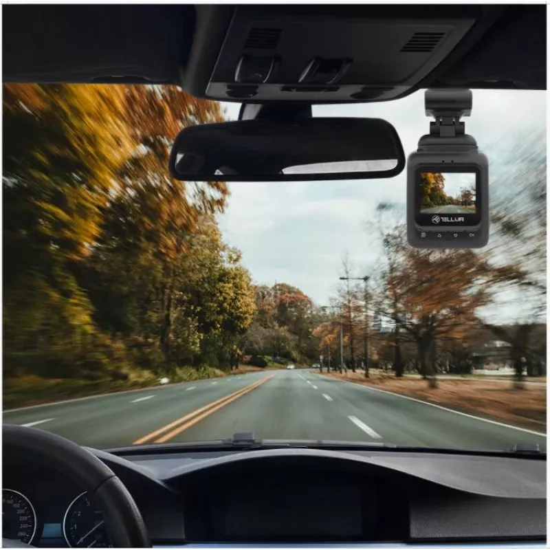 Automobilinis vaizdo registratorius Tellur Dash Patrol DC1 FullHD 1080P juodas