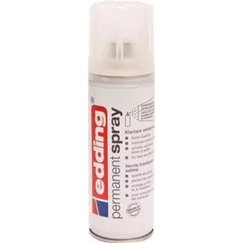 Edding nuolatinis purškiamas bespalvis akrilinis lakas, 200 ml