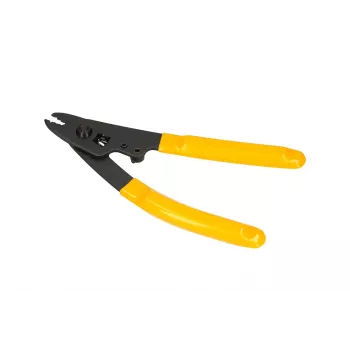 Skaidulinės optikos nuėmiklis Extralink CFS-3, skirtas 2–3 mm, 0,9 mm ir 0,125 mm skaiduloms, juodas/geltonas