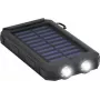 Wentronic goobay Outdoor PowerBank 8,0 - Solar-Powerbank - Li-Pol - 8000 mAh - 29,6 Wh - 2 A - 2 Output Ports (2 x USB) - auf kabelis: Micro-USB - Juoda (49216)