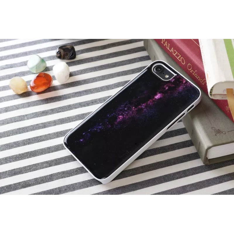 Apsauginis telefono dėklas iKins, skirtas Apple iPhone 8/7 — pieno kelio balta
