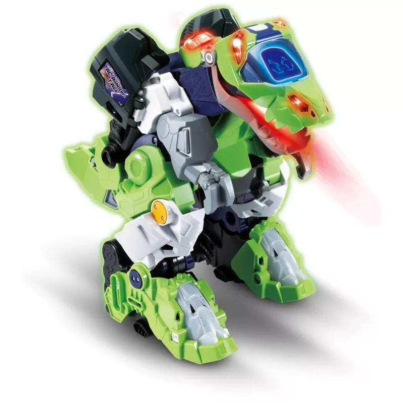 Nuotoliniu būdu valdomas žaislas dinozauras VTech Switch & Go Dinos T-Rex, transformuojamas iš dinozauro į transporto priemonę, skirtas vaikams