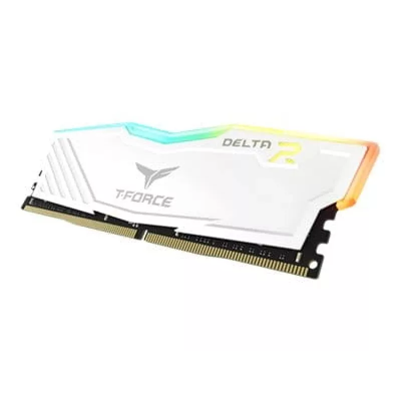 DIMM 16 GB DDR4-3600 (2x 8 GB) Dual-Kit, atmintinė, balta, TF4D416G3600HC18JDC01, Delta RGB, INTEL XMP