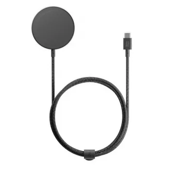 Belaidis stovas krautuvas native union Snapstand Qi2 USB 1,5 m laidas Juoda