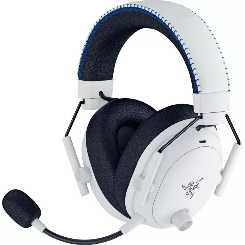 Ausinės Razer JuodaShark V3 Pro laidinės belaidės Bluetooth baltos