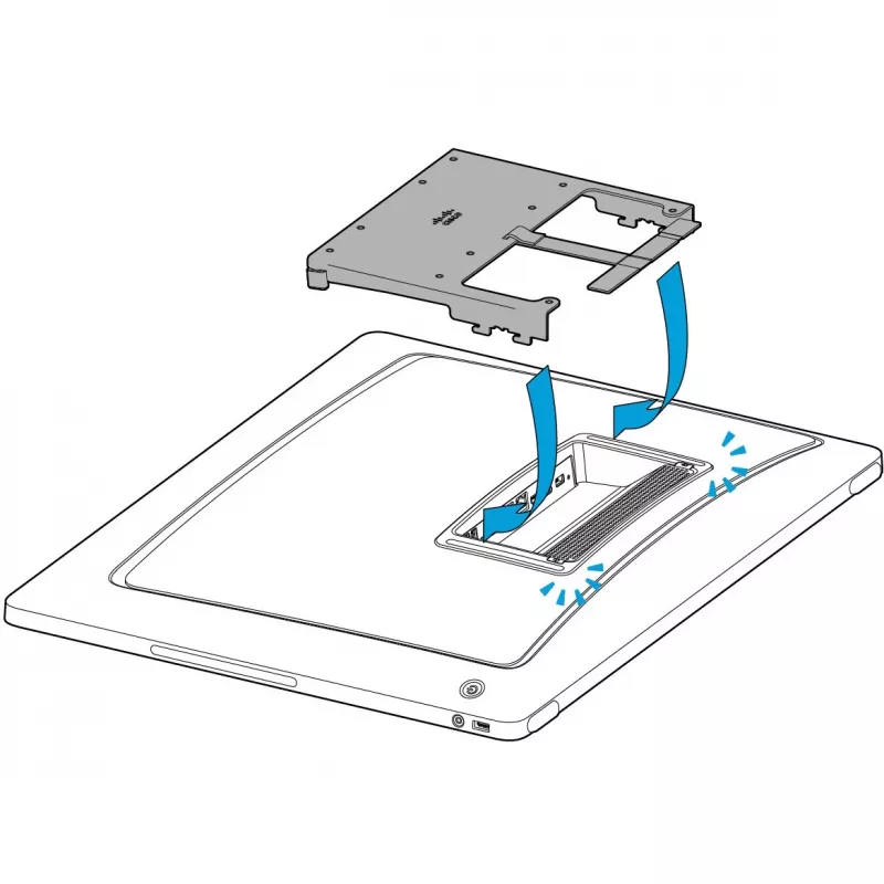VESA adapterio ir sieninio tvirtinimo rinkinys „Cisco CS-DESKPRO-VESA“
