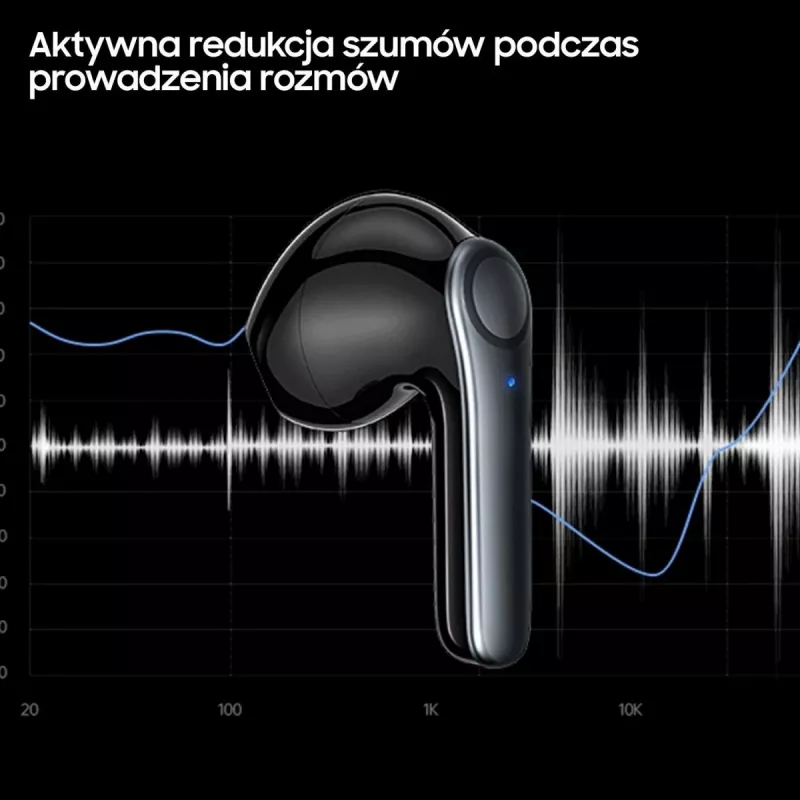 Ausinės USAMS TWSXH Series Dual Mic Wireless mėlynos / mėlynos BHUXH03