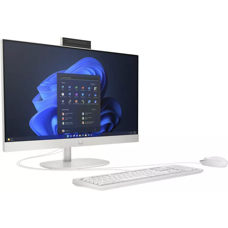 „All-in-One“ kompiuteris HP ProOne 240 All-in-One G10 — Intel Core i5-1335U, 16GB DDR4, 512GB SSD, 23,8 colio FHD IPS, Wi‑Fi 6, Windows 11 Pro