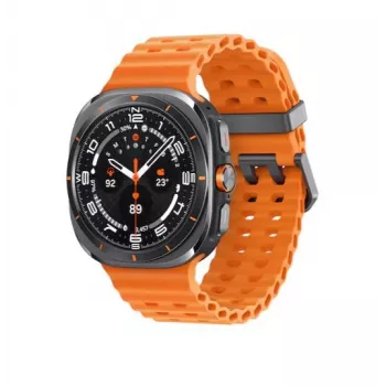 Samsung Galaxy Watch Ultra 3,81 cm (1,5 colio) AMOLED 47 mm Skaitmeninis 480 x 480 pikselių Liečiamas ekranas 4G Pilka, Titanas Wi-Fi GPS (palydovas)
