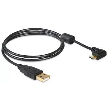 USB laidas DeLOCK 83147 USB 2.0 1 m USB A Micro-USB B Juodas