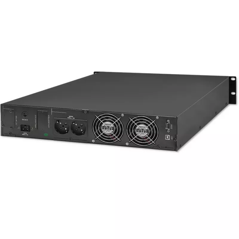 UPS QOLTEC 53946 Line Interactive 2 kVA nepertraukiamo maitinimo šaltinis