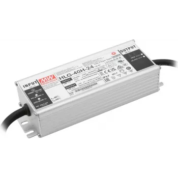 Mean Well 40W 24V IP67 LED maitinimo šaltinis – nuolatinės įtampos tvarkyklė LED juostoms ir apšvietimui
