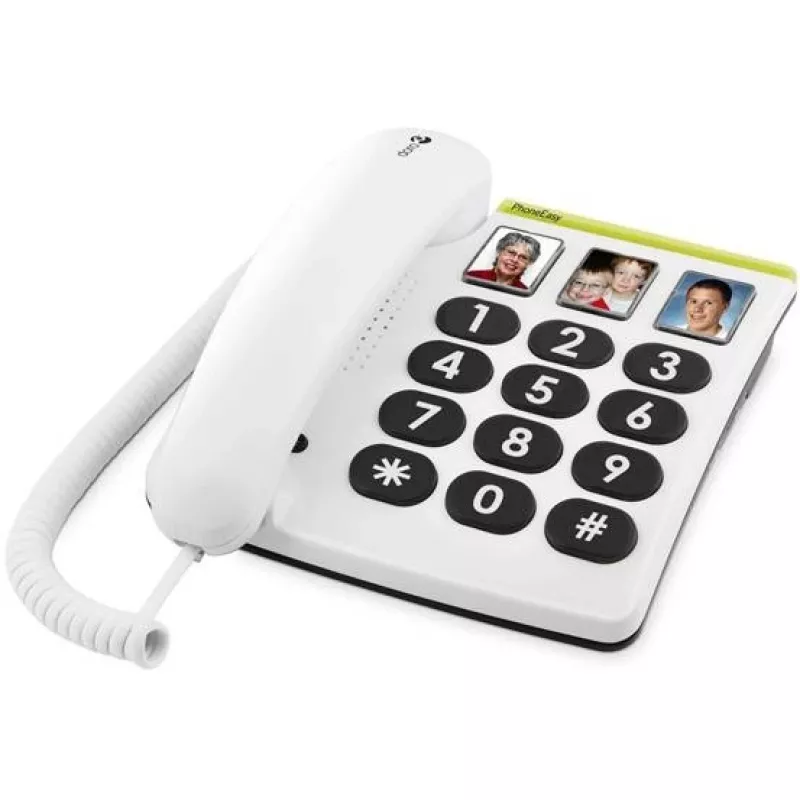 Mobilusis telefonas Doro PhoneEasy 331ph Baltas