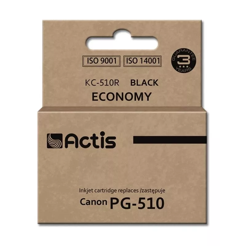 Actis KC-510R rašalas (Canon PG-510 pakaitalas; standartinis; 12 ml; juodas)