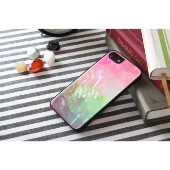 Apsauginis telefono dėklas iKins, skirtas Apple iPhone 8/7, su vandens gėlių dizainu, juodas