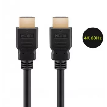 Goobay 61159 - 2 m - HDMI Type A (Standard) - HDMI Type A (Standard) - 10,2 Gbit/s - garso grąžinimo kanalas (ARC) - juoda (61159)