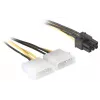 PCI Express plokštės maitinimo laidas DeLOCK 82315 0,15 m