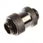 Bitspower Aqua-Pipe II (22-31 mm) AGB - G1/4 colio, blizgus juodas