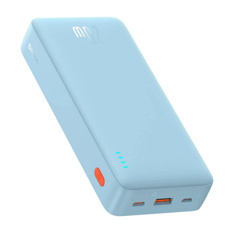 Baseus Airpow ličio polimero (LiPo) 20000 mAh mėlyna