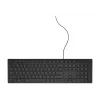 Laidinė pilno dydžio klaviatūra Dell KB216 — QWERTY šiaurietiškas išdėstymas, juoda, USB