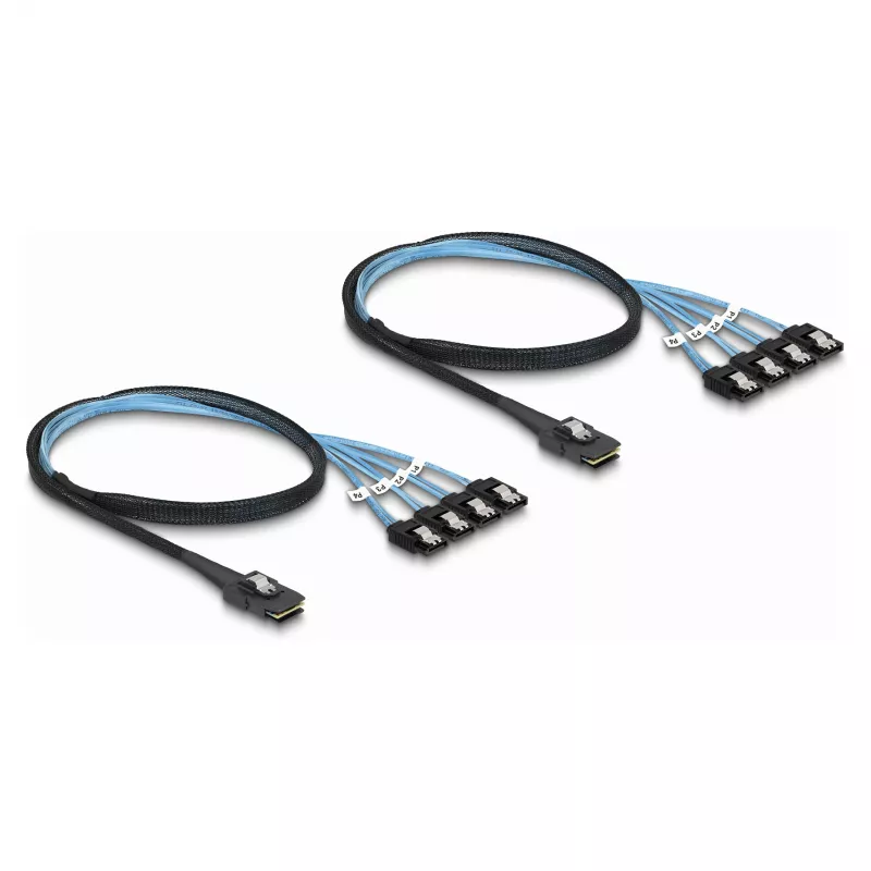 DeLOCK keitiklis M.2 2280 Key B+M kištukinis į 8 x SATA